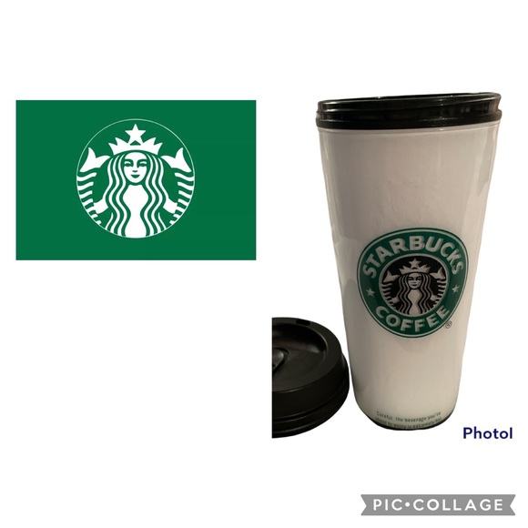 Starbucks Tumbler 16 Oz Coffee Tea Cup Classic Design - Picture 2 of 6